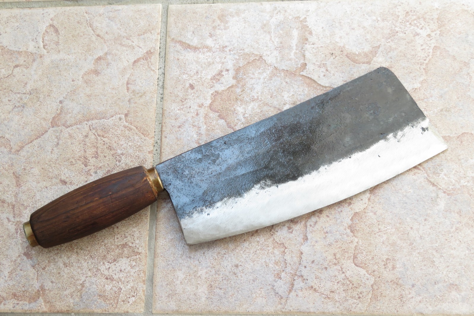 Crude – EXTRA HEAVY 9 Inch Premium Chinese Meat Cleaver Knife, Carbon Steel 2 LB