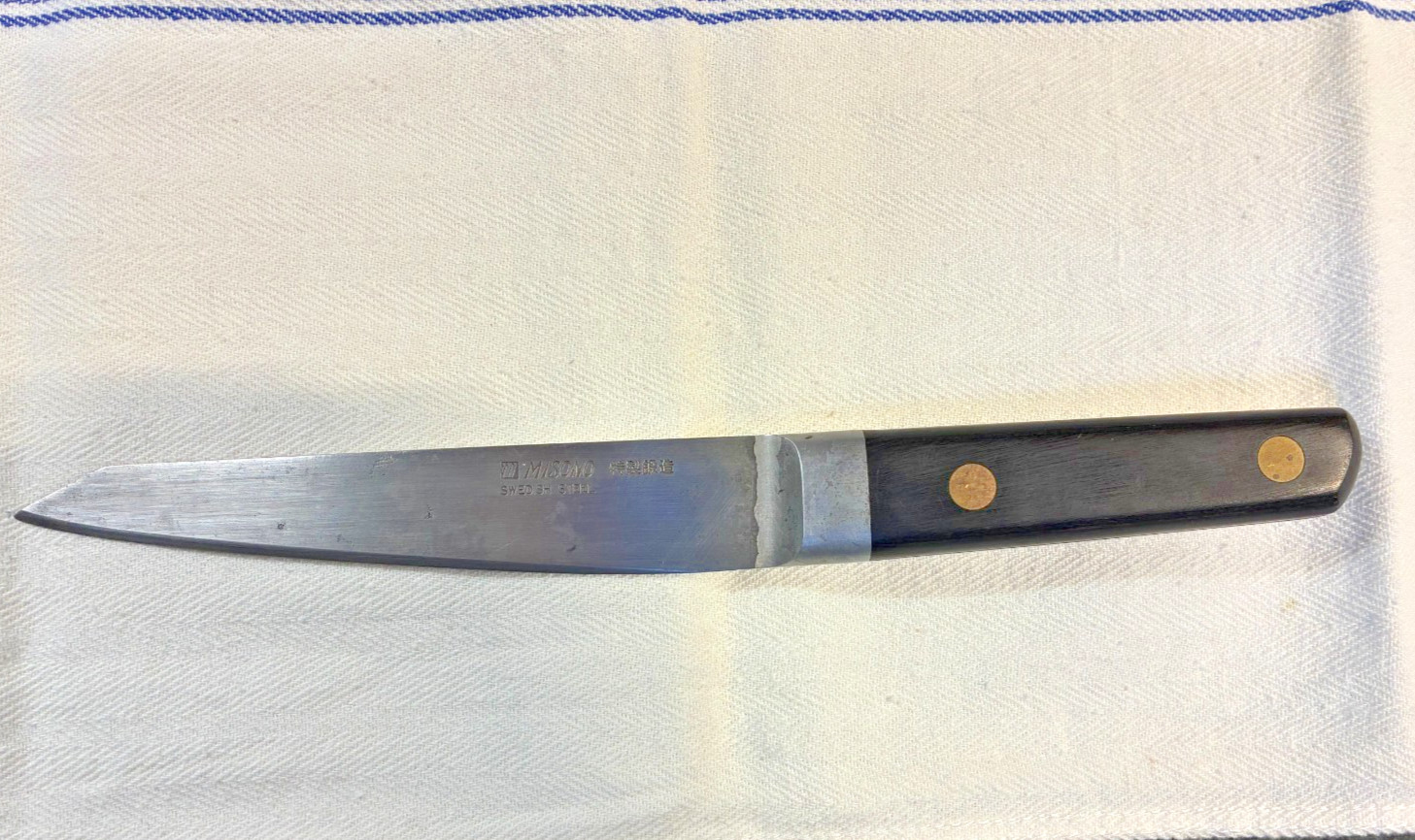 Misono Hankotsu – Swedish Carbon Steel Series – Left Handed Butcher Knife