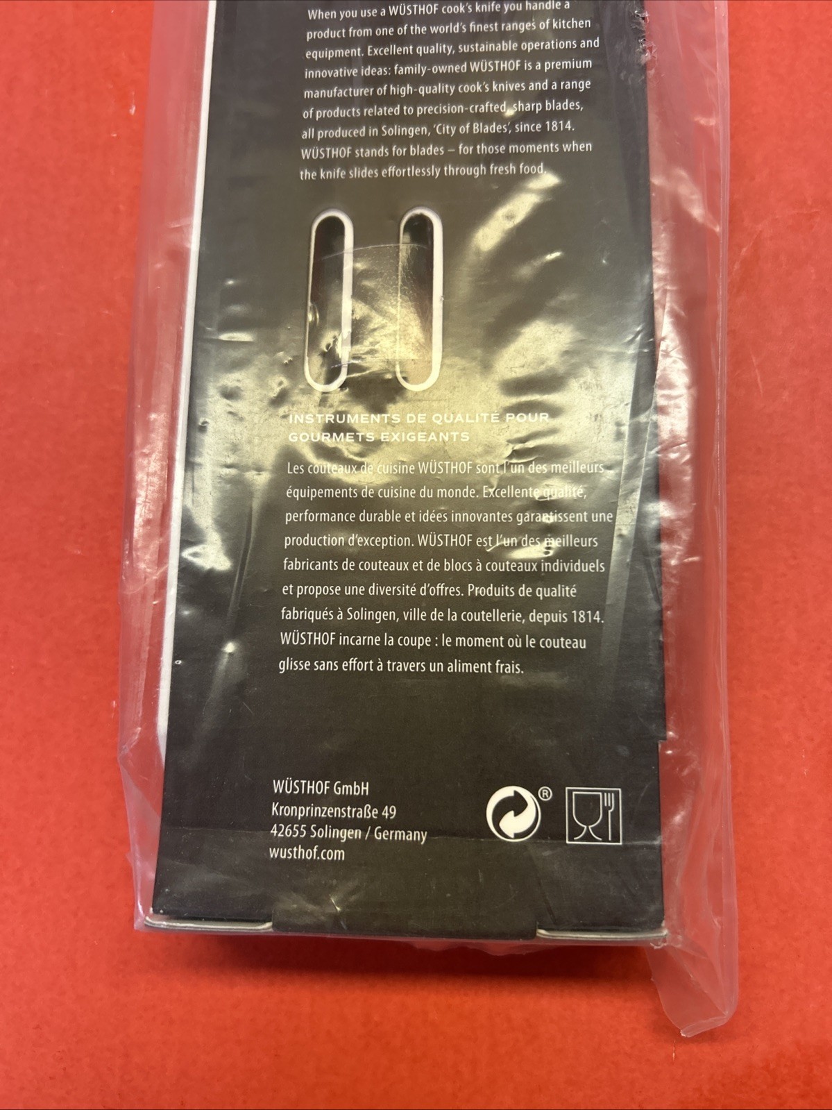 WUSTHOF Gourmet 5” Serrated Utility Knife