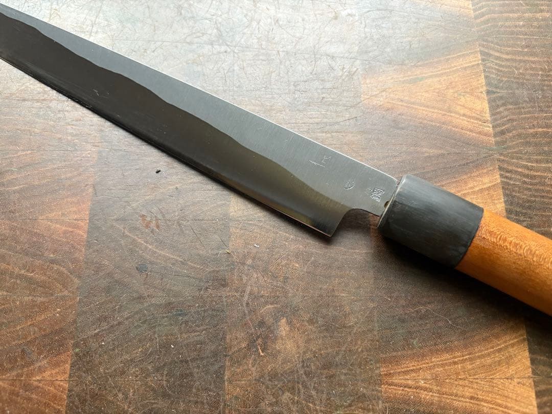 Tsukiji Blue Steel Yanagiba Knife 240mm Sashimi Japanese Chef Knife