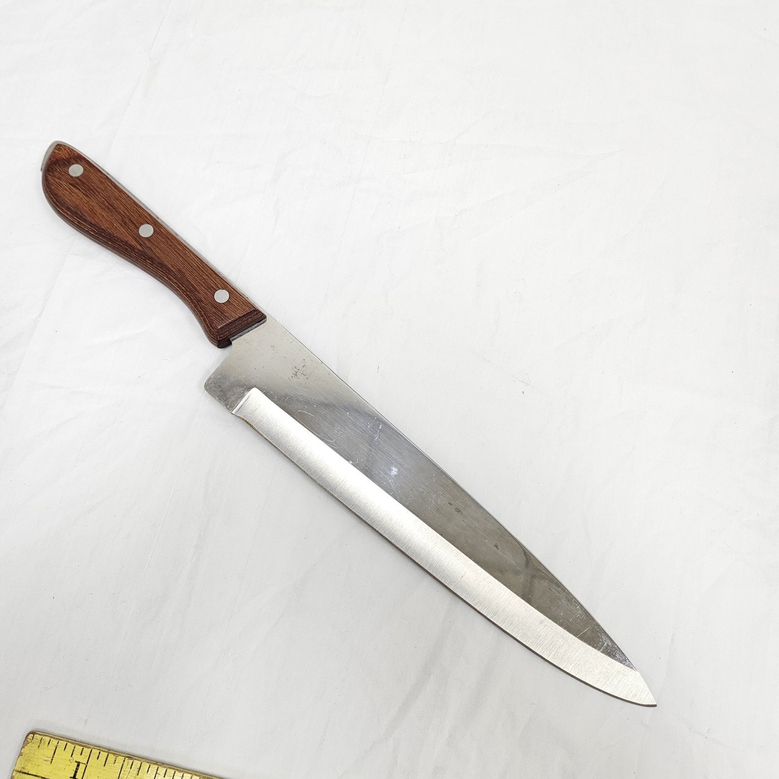 Regent Swords Slicing Knife Lightning Edge Stainless 9″ Blade Japan Wood Handle