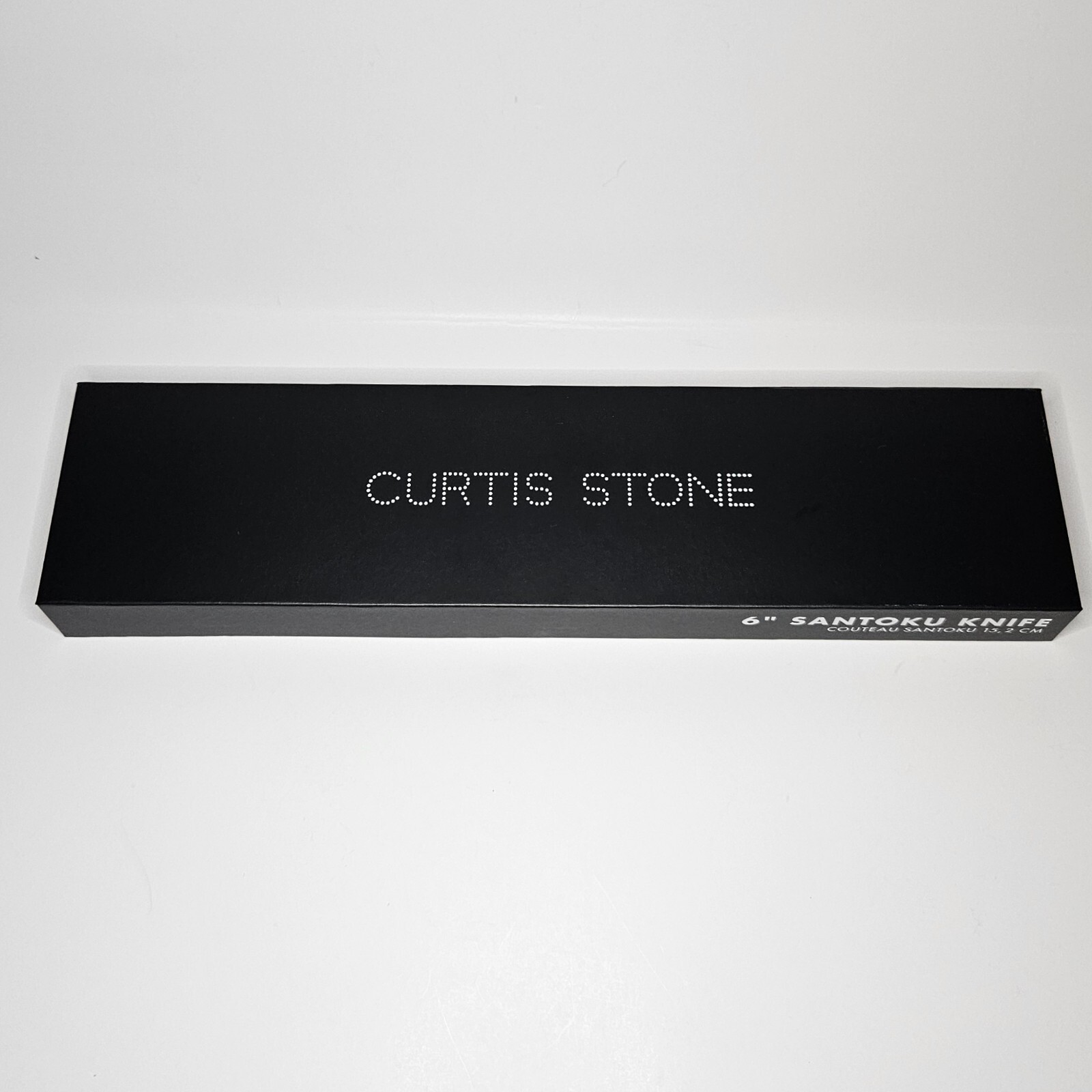 Curtis Stone 6” Japanese Stainless Steel Santoku Professional Chef Kitchen Knife