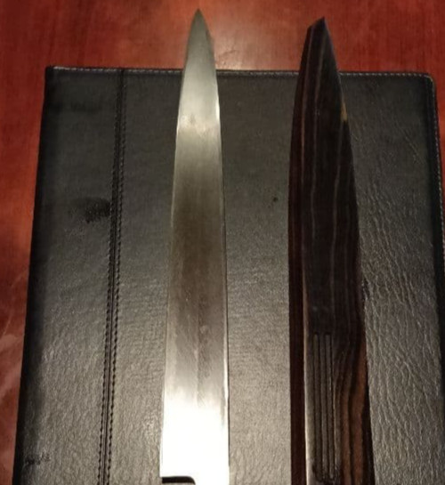 Masamoto Sohonten Honyaki Yanagiba Sashimi Knife 300mm 11.8″ Blue Steel w/ Saya