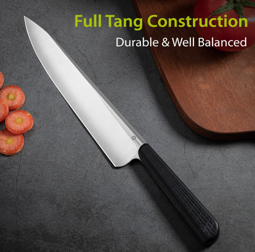 Civivi Cibus Chef’s Kitchen Knife 7.88″ 14C28N Sandvik Steel Blade G10 Handle