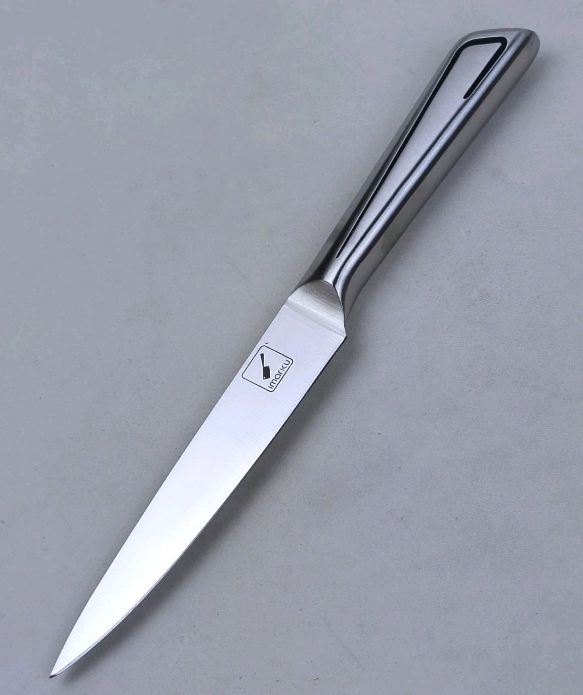 imarku 5″ UTILITY Knife, High-Carbon FORGED Stainless Blade, J-HOOK Design