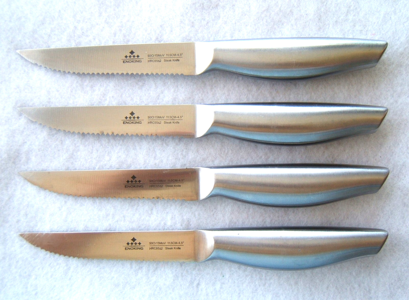 ENOKING brand steak knife set – High quality – Set of Four – Made in Serbia
