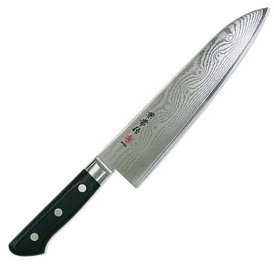 Kanetsune Gyutou 200 Series 9.4″ Blade Dark Blue Plastic Handle 9.5 oz KC-201