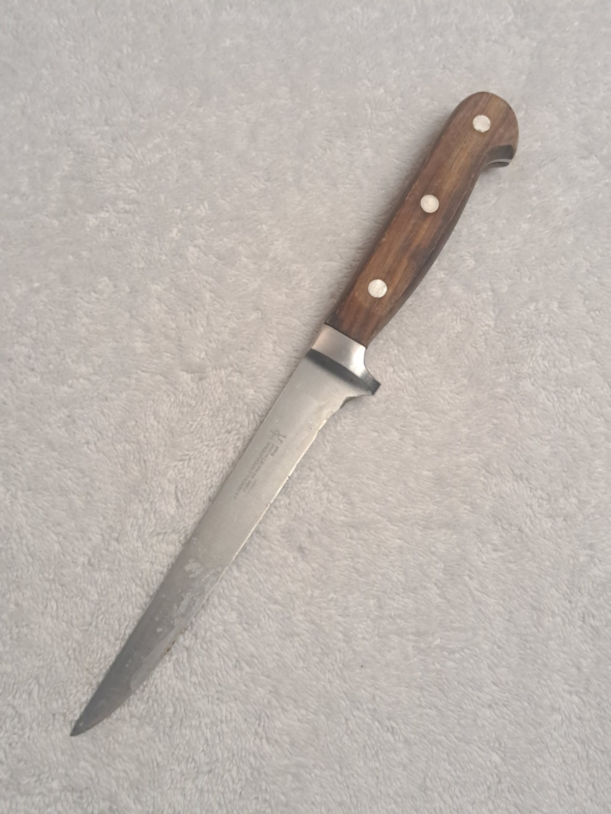 J. A. Henckels International 31386 160mm No-Stain 6” boning Knife Wood Handle