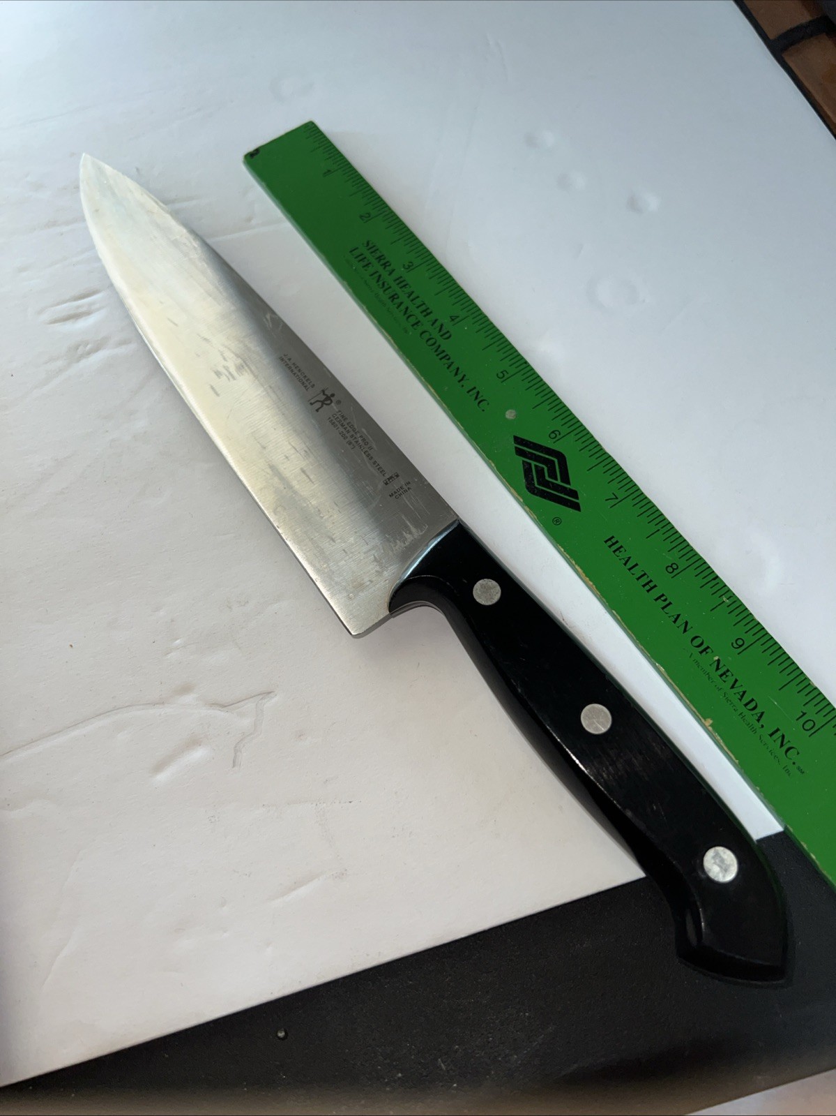J.A. Henckels Fine Edge Pro 8-Inch Chef Knife, German Steel, 15801-200