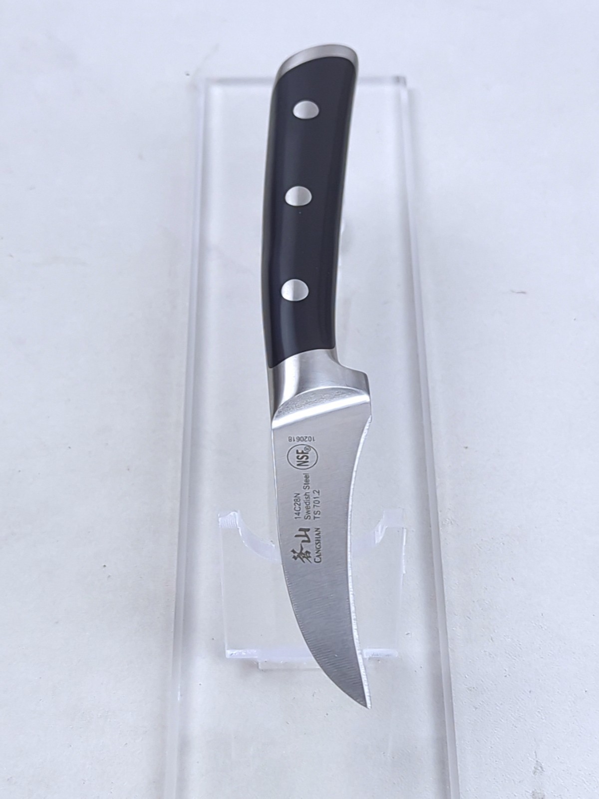 CANGSHAN TS Series 2.75″ PEELING Knife, Forged 14C28N SWEDISH Steel, #1020618