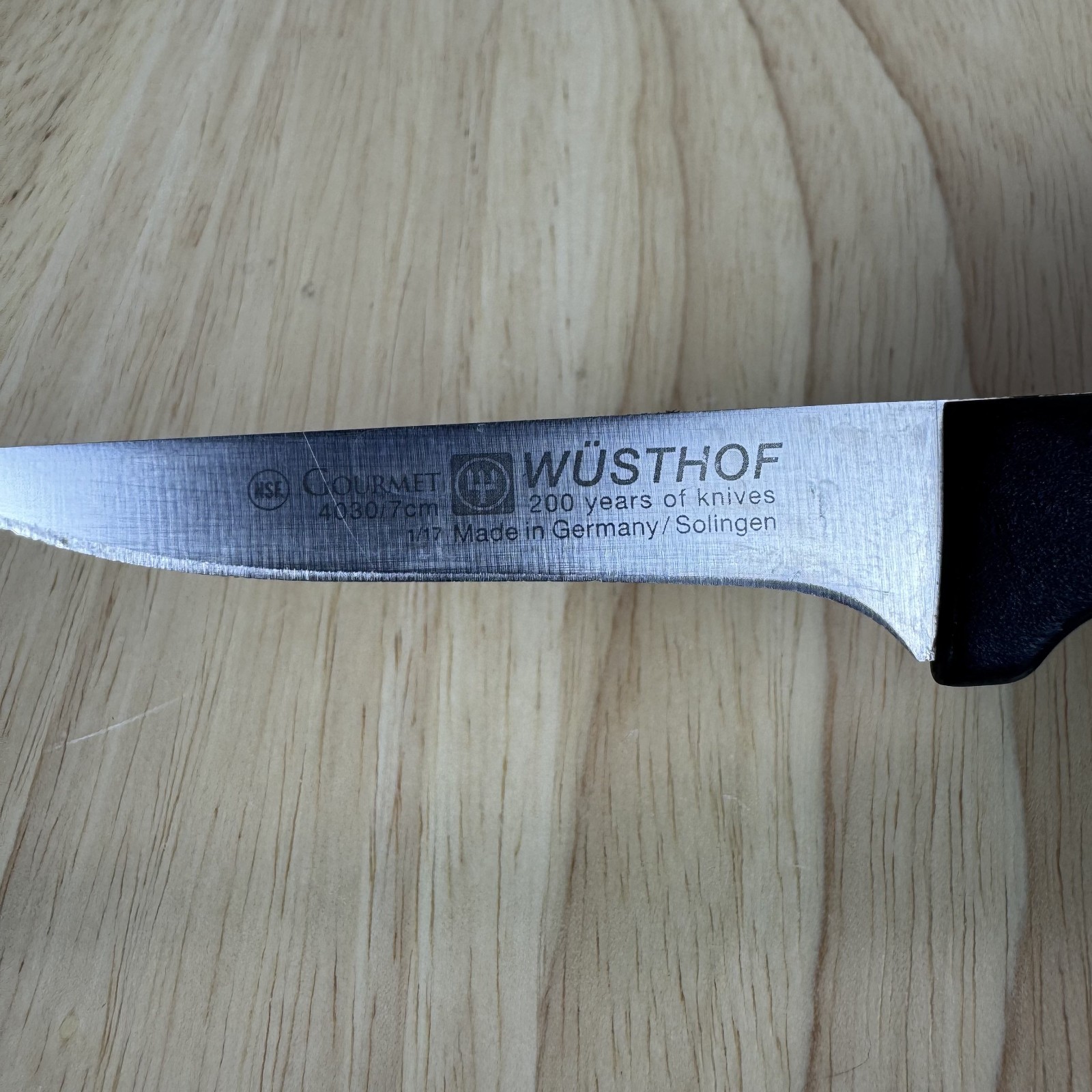 WUSTHOF Gourmet 2.5” Paring Knife 4030 7cm Made in Solingen GERMANY