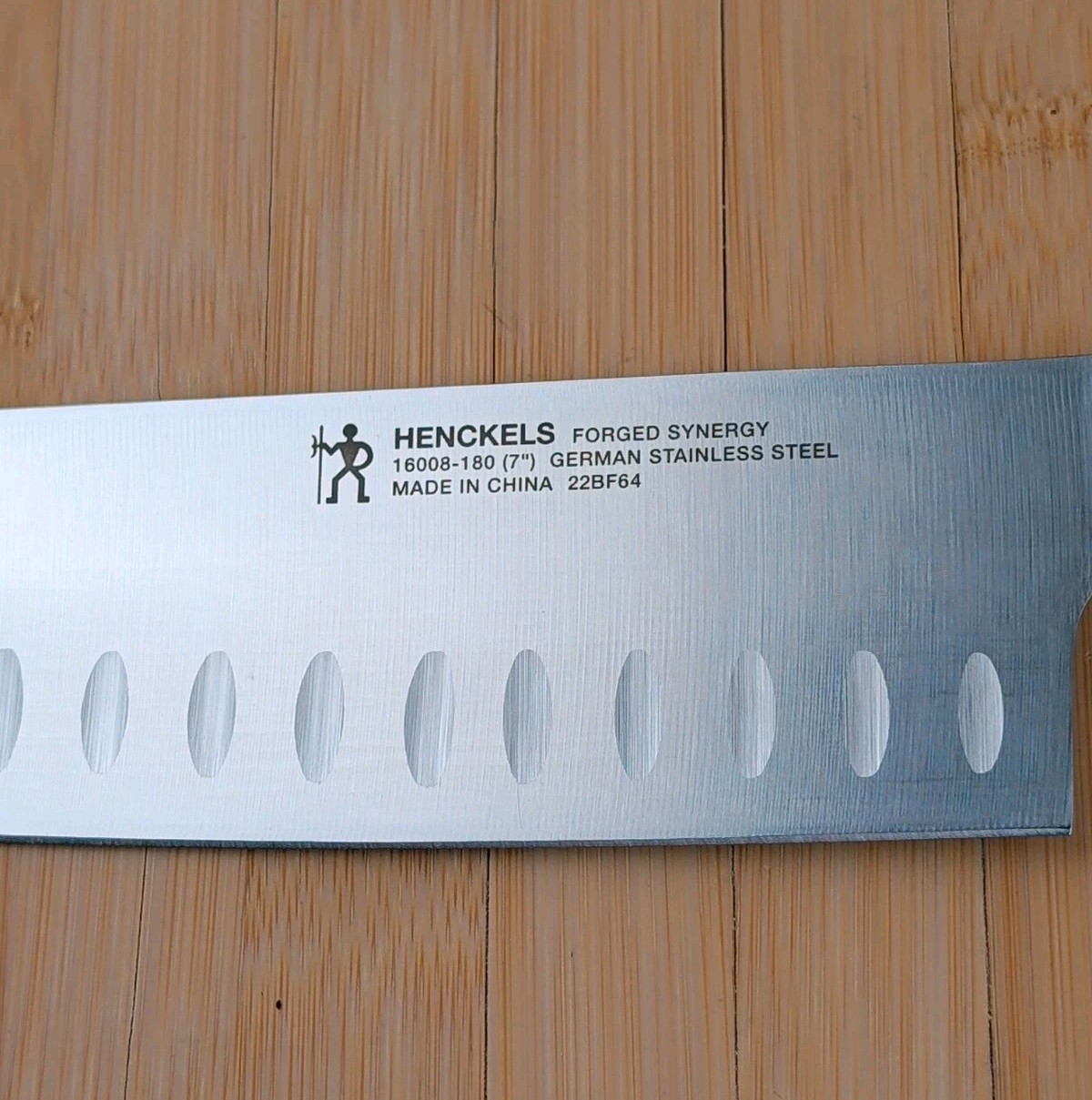 HENCKELS Forged SYNERGY 7-inch SANTOKU Knife, GERMAN Stainless Steel, 16008-180