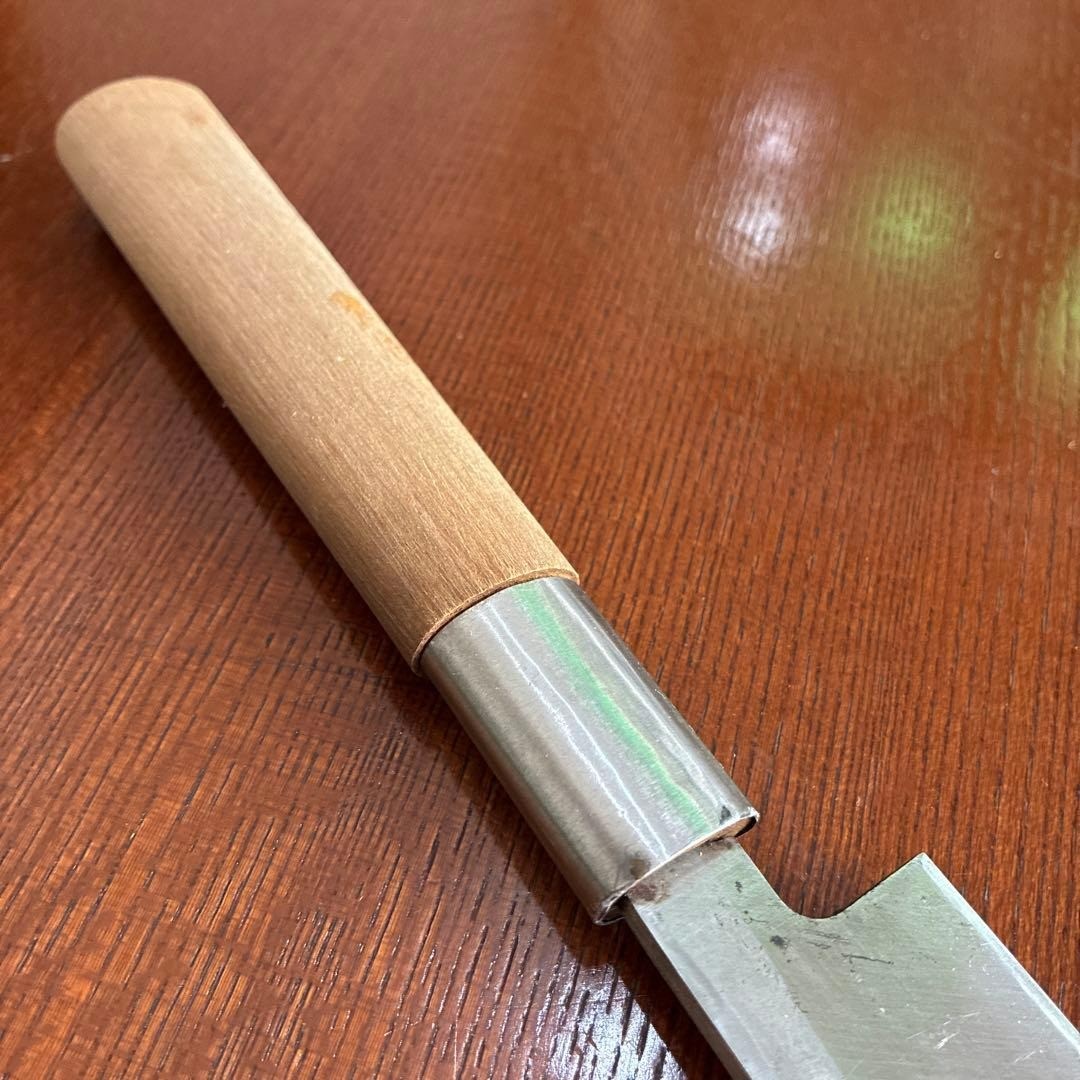 Japanese Sashimi Yanagiba Knife Takeda Saku Forged Steel Culinary Tool 230mm