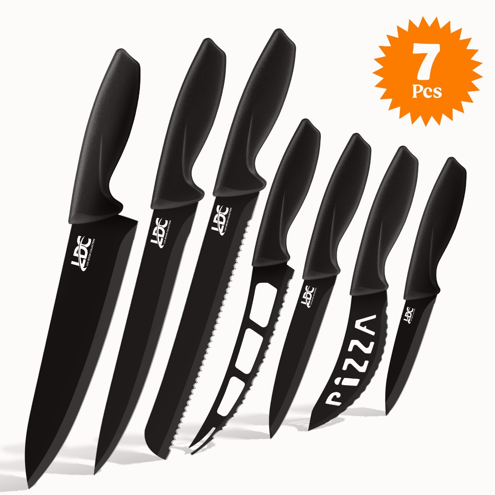 Knives Set Serrated Stainless Steel Steak Kitchen Chef Cutlery Sharp Knifes