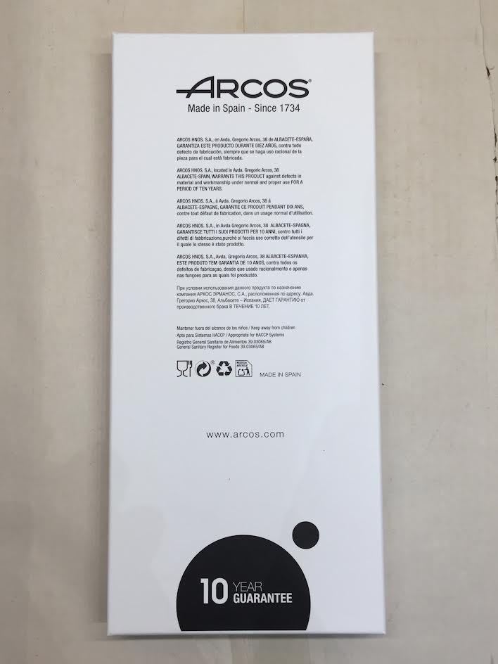 Arcos Forged Starter Kitchen Knife Set 3 Pieces.