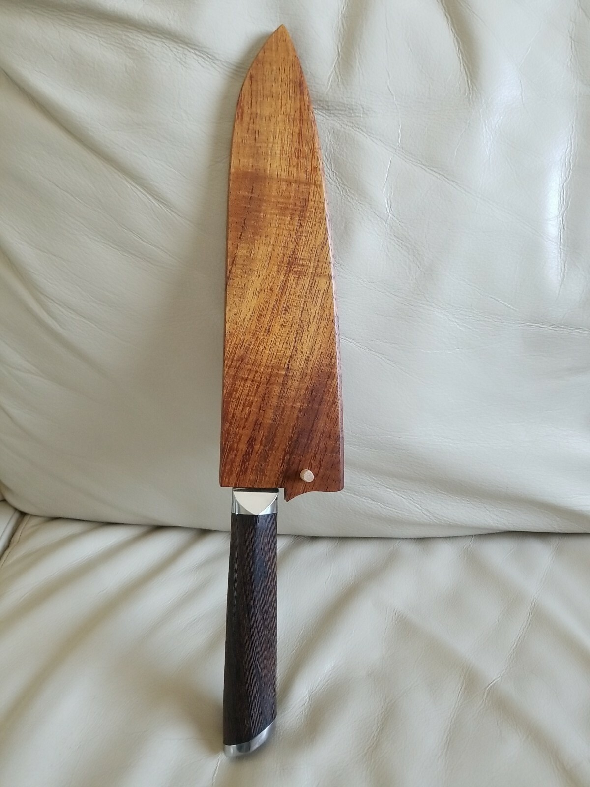 Saya only for Shun Fuji 10” Chef’s Knife Scabbard Wooden Cover