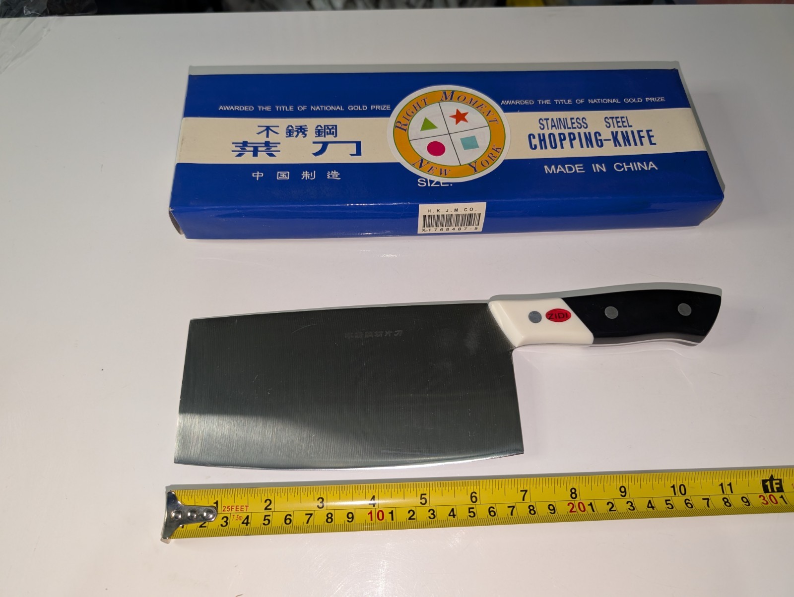 Stainless Steel Asian Kitchen Knife Butcher Chef Damascus Cleaver Chopping Meat