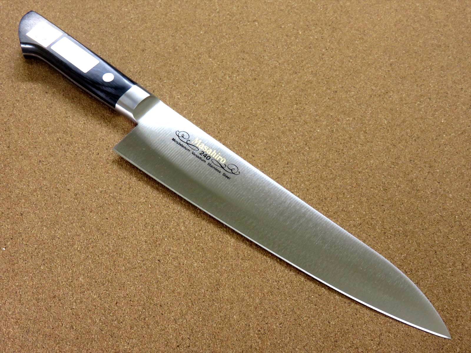 Japanese Masahiro Kitchen Gyuto Chef’s Knife 240mm 9 1/2 inch MV Kuchigane JAPAN