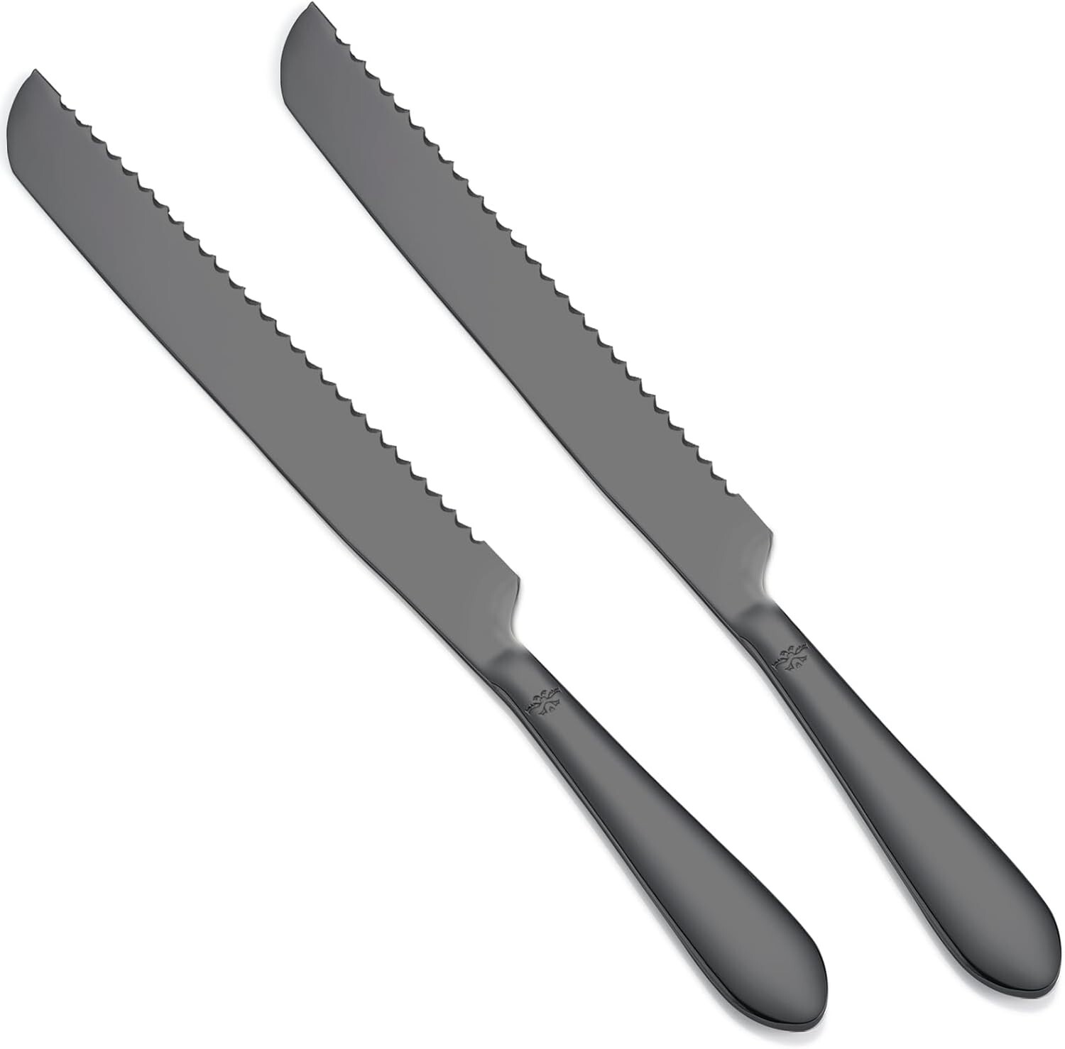 Bread Knife, 2 Piece 13 Inches Serrated Bread Knives, Professional Design NEW