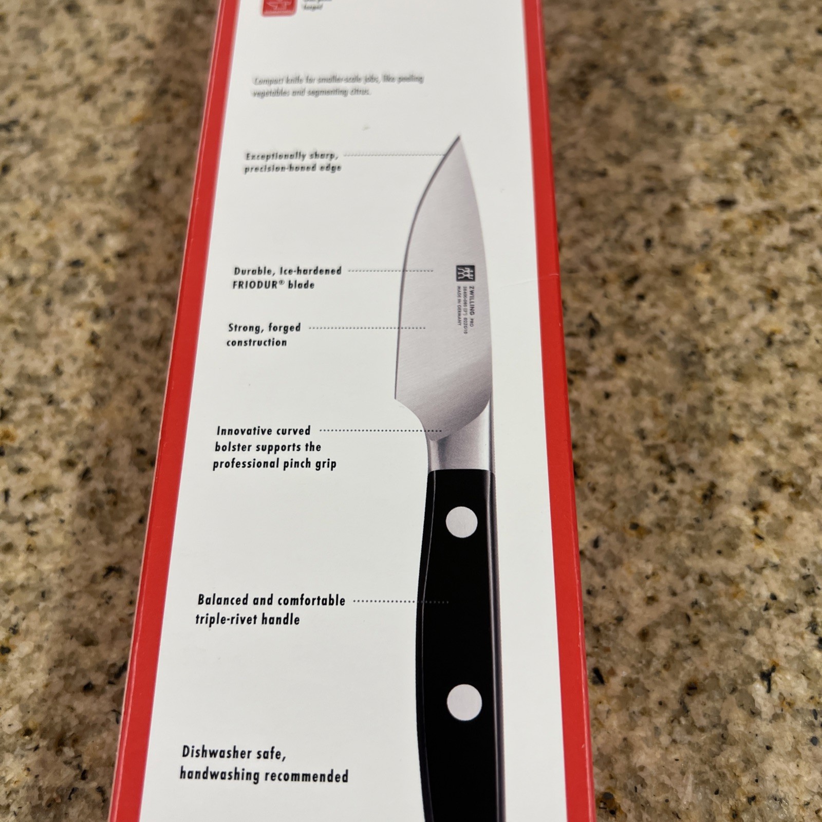 ZWILLING Pro Paring Knife 3 Inch | 80 mm (38400-083) Brand New In Box