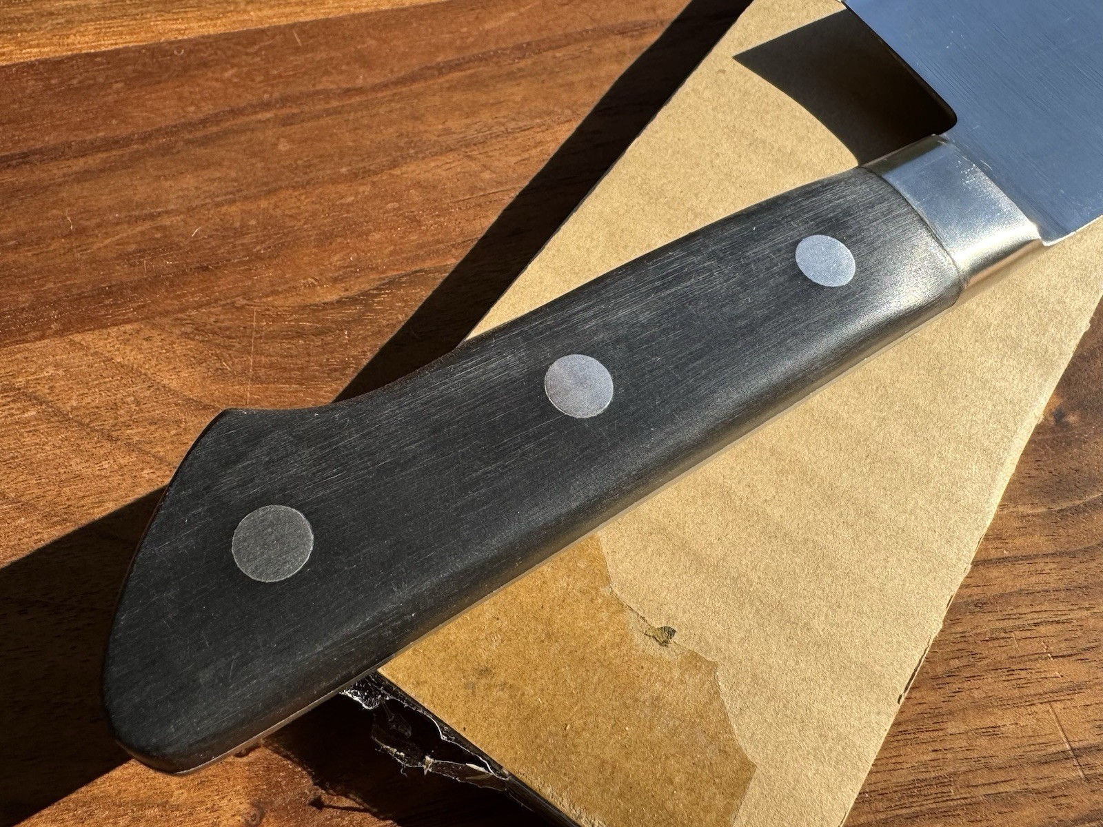 Fuji Cutlery Chef’s Gyuto Knife 240mm Molybdenum Stainless Steel Japan