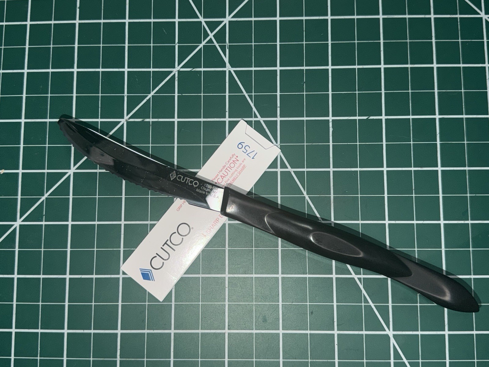 FRESHLY SERVICED BY THE CUTCO SERVICE CENTER!!! Cutco 1759 Table Knife – Brown