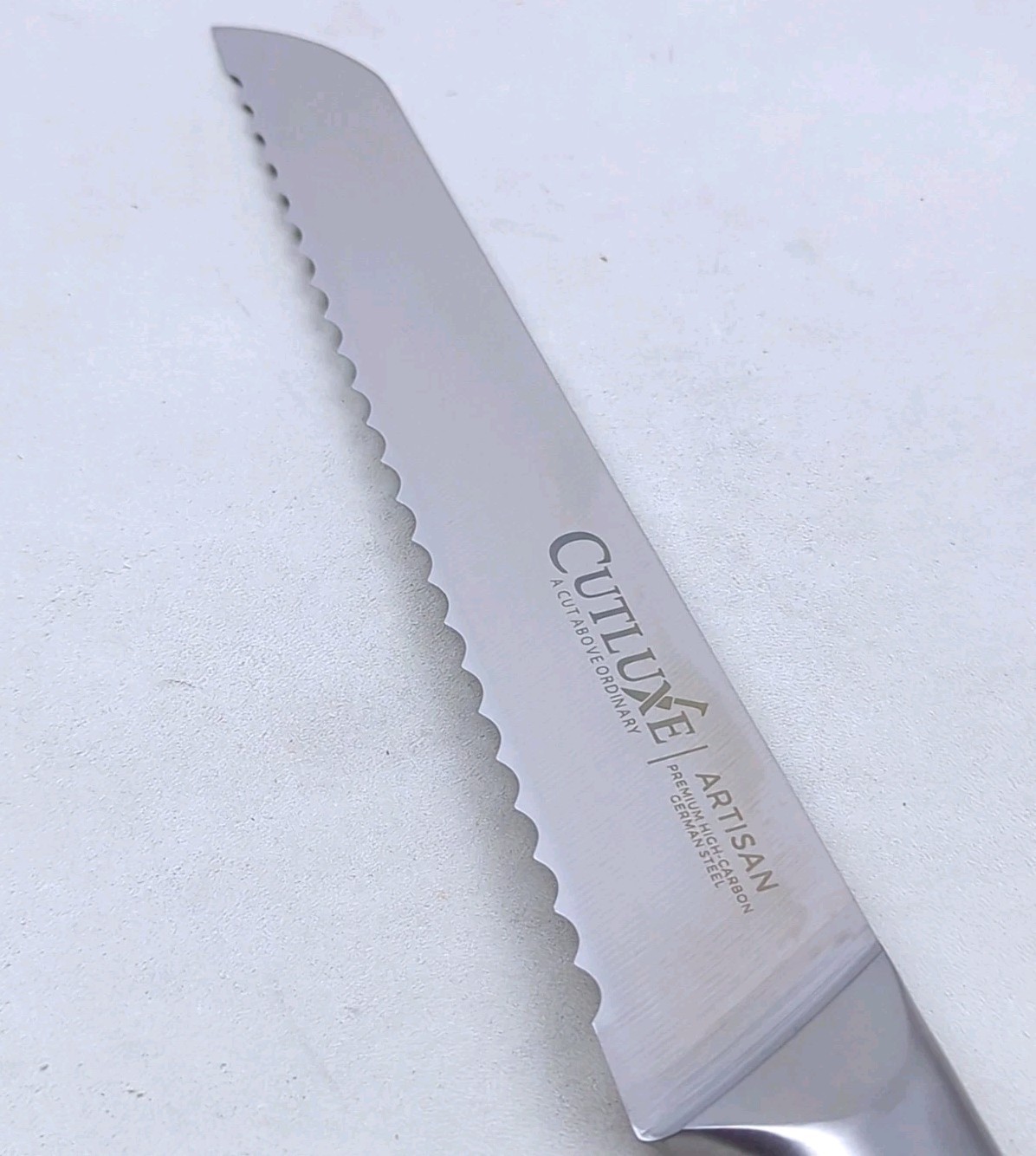 CUTLUXE 8″ BREAD Knife, ARTISIAN Series, FORGED German HIGH-CARBON Steel, NEW