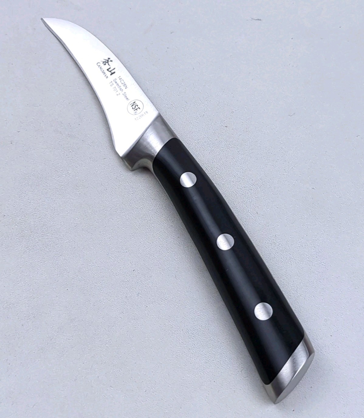 CANGSHAN TS Series 2.75″ PEELING Knife, Forged 14C28N SWEDISH Steel, #1020618