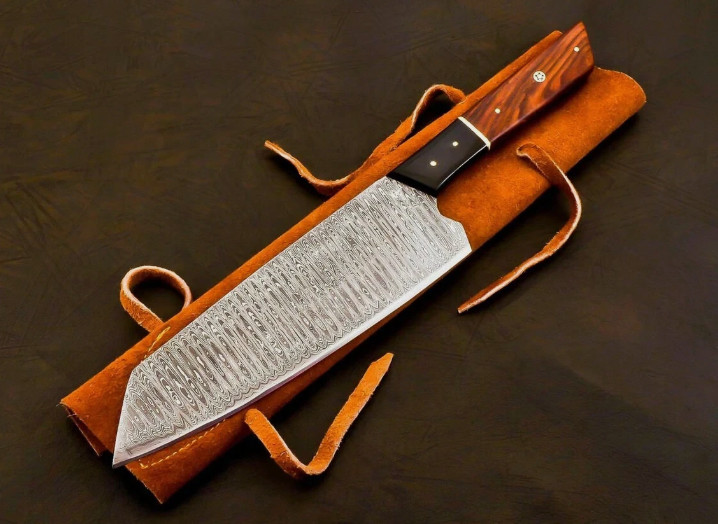 Handmade Damascus Steel Chef Knife| Hand Forged Kitchen Knife | Professional Use
