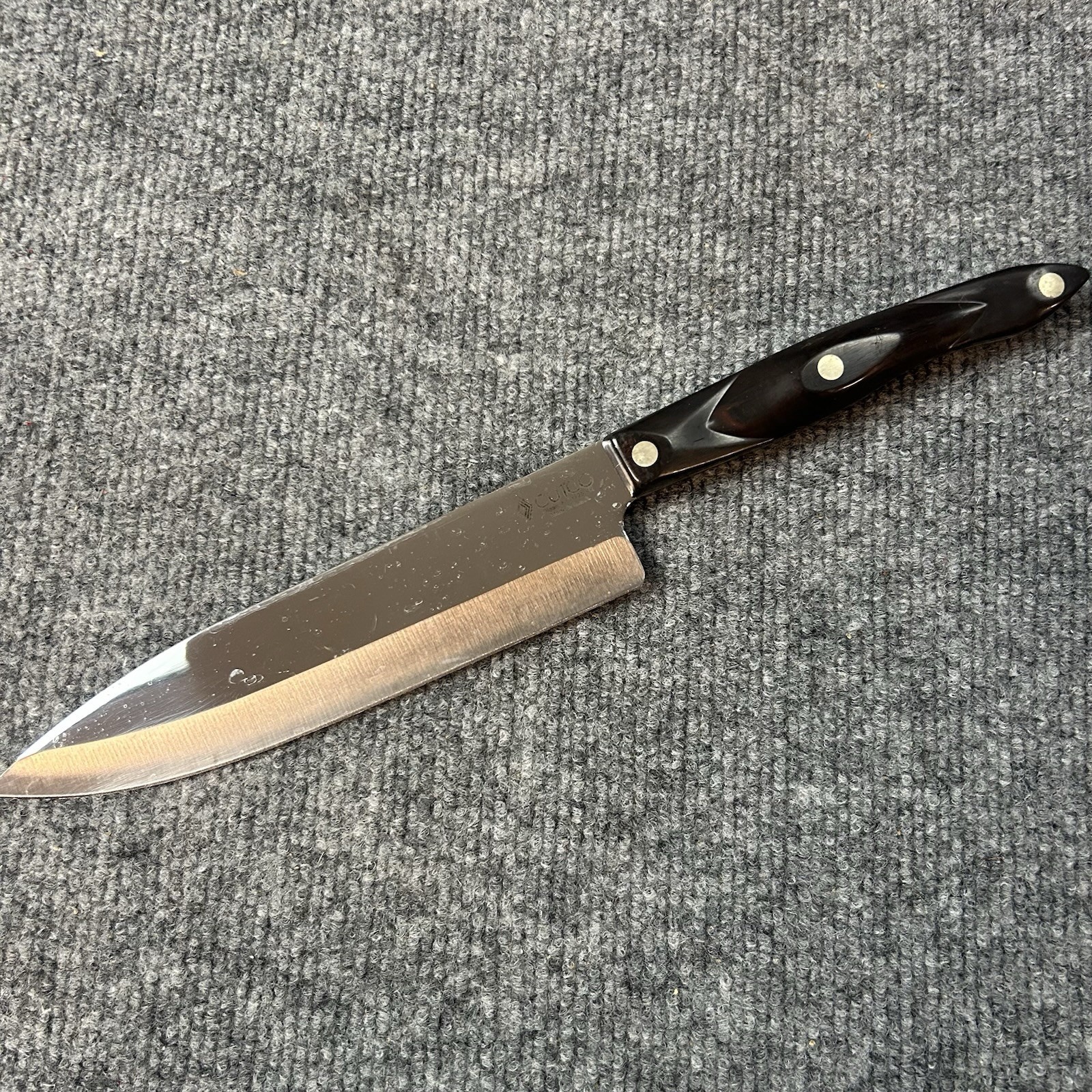 Cutco 1728 KG Petite Chef Knife 7.5″ Blade Brown Handle USA Kitchen Knife