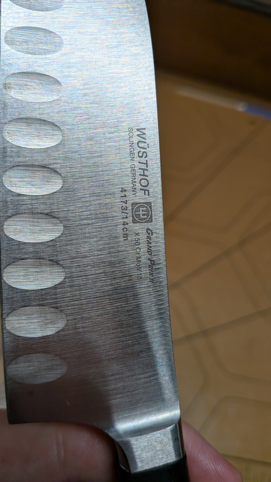 WUSTHOF GRAND PRIX 2 (ii) 4173 – 14cm SANTOKU Knife Made in Solingen Germany