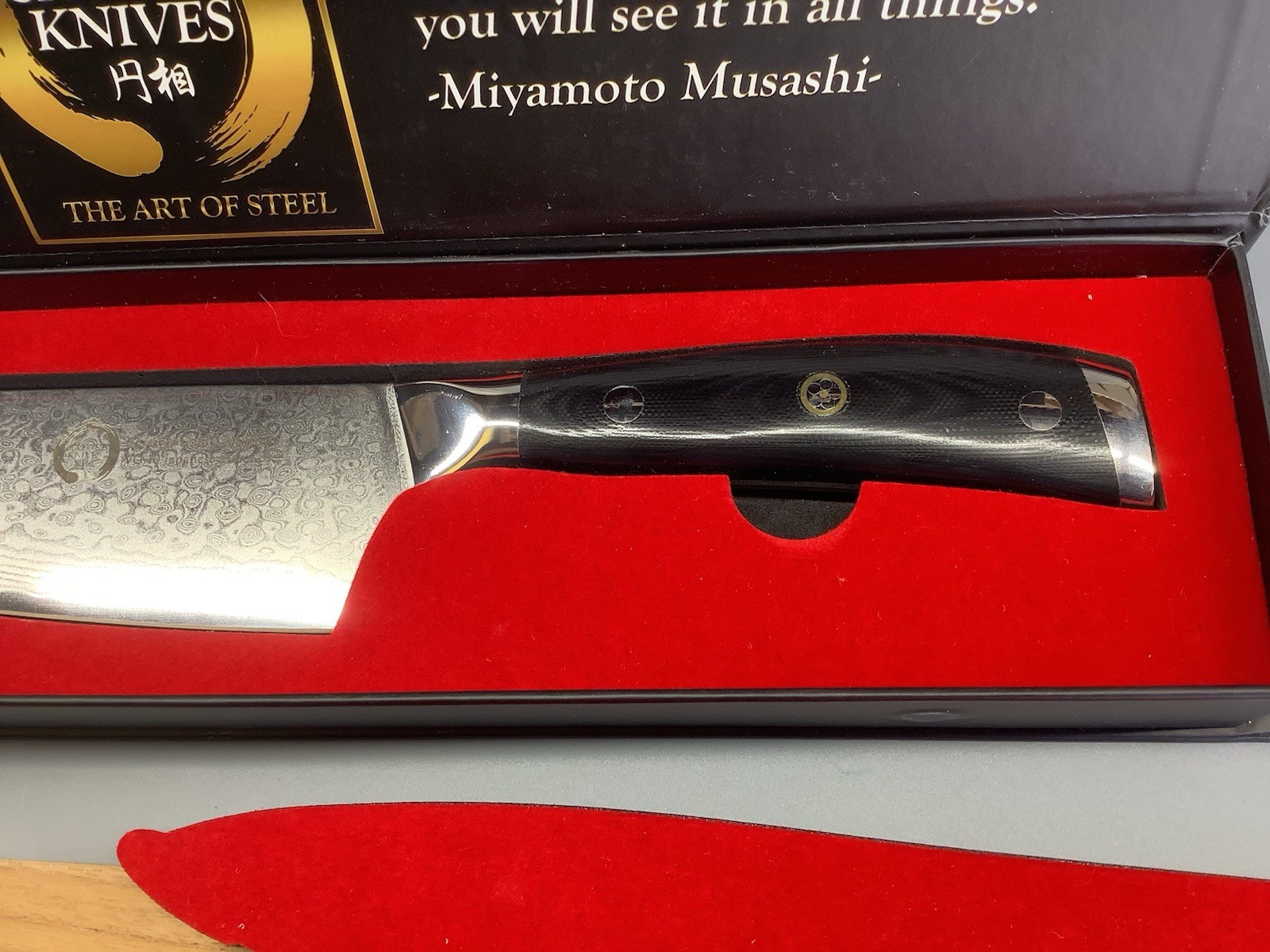8″ Gyuto Chef Knife Vg-10 67 Layer Damascus W Sheath Satori Knives New