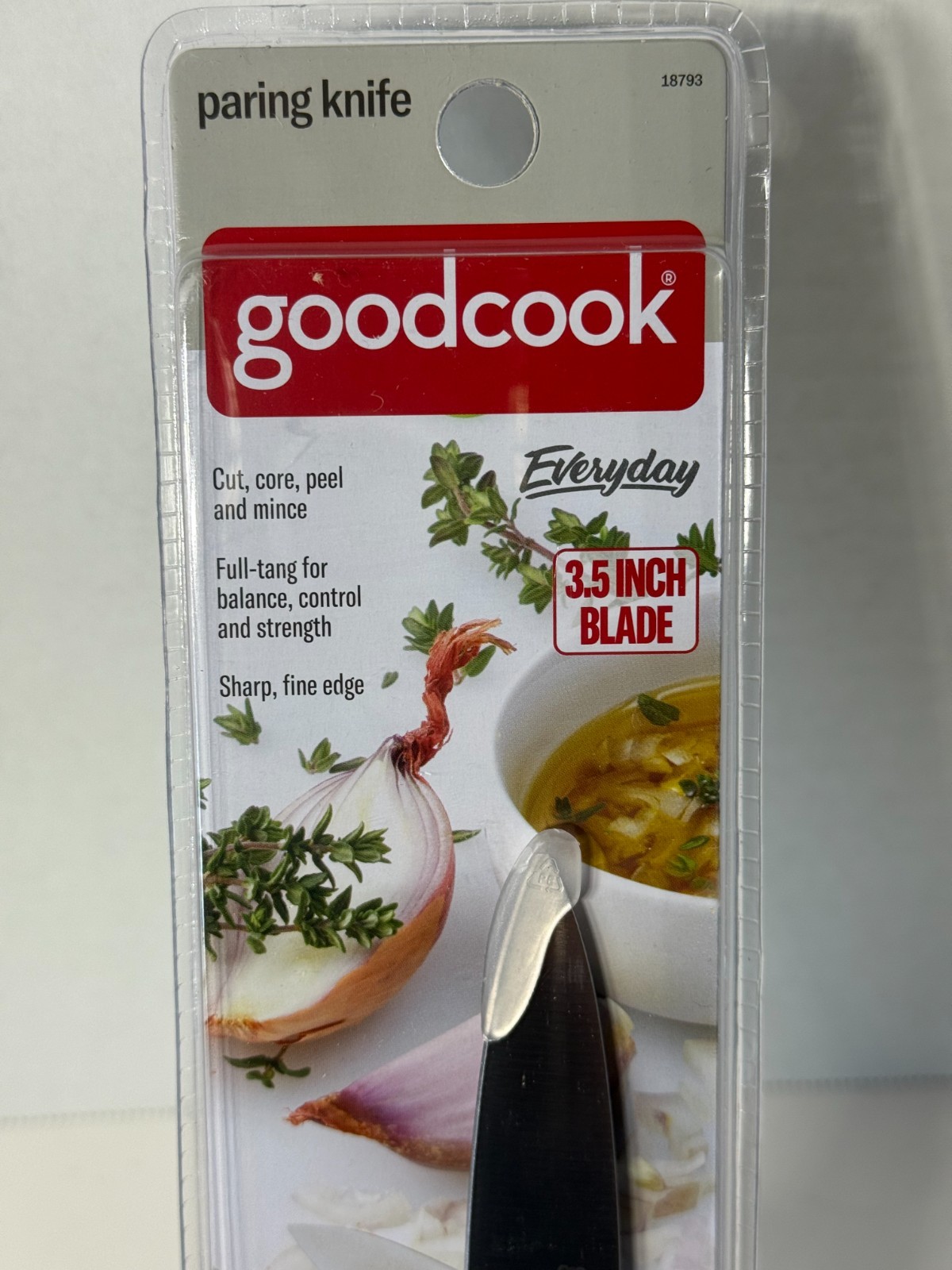 Lot of 2 Paring Knifes GoodCook 3.5-Inch Stainless Steel 3.5″ BPA Free