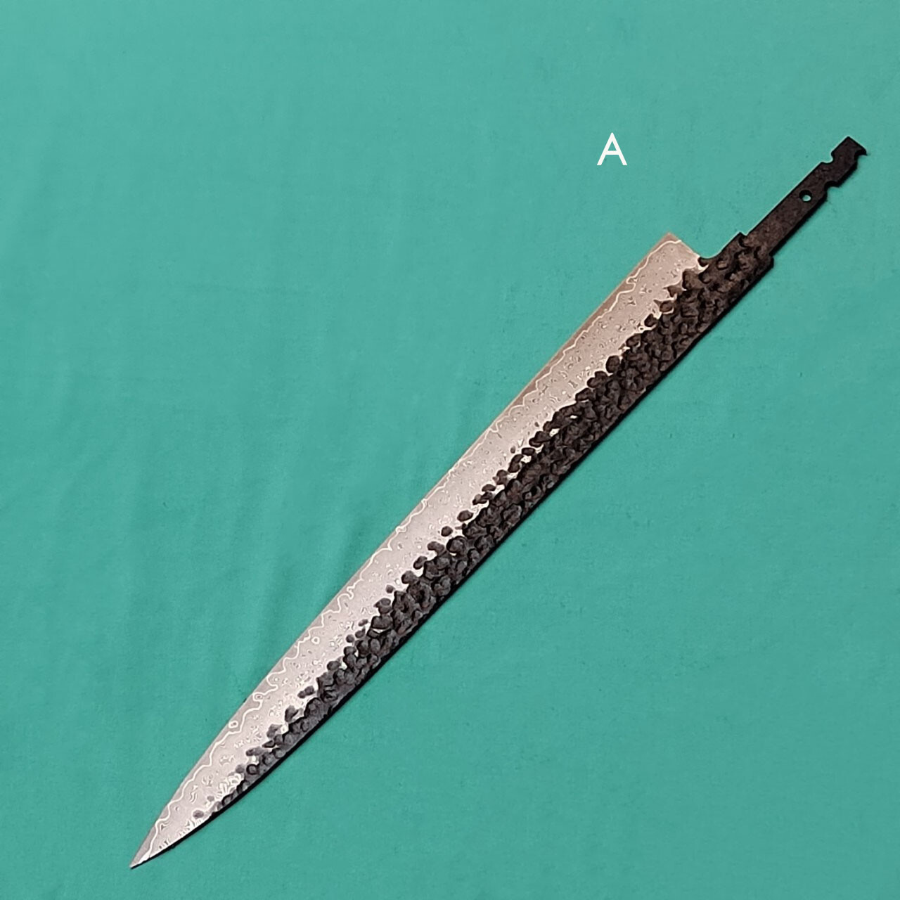 Forging Damascus Japanese Style Blank Blade Kitchen Chef Making Knife