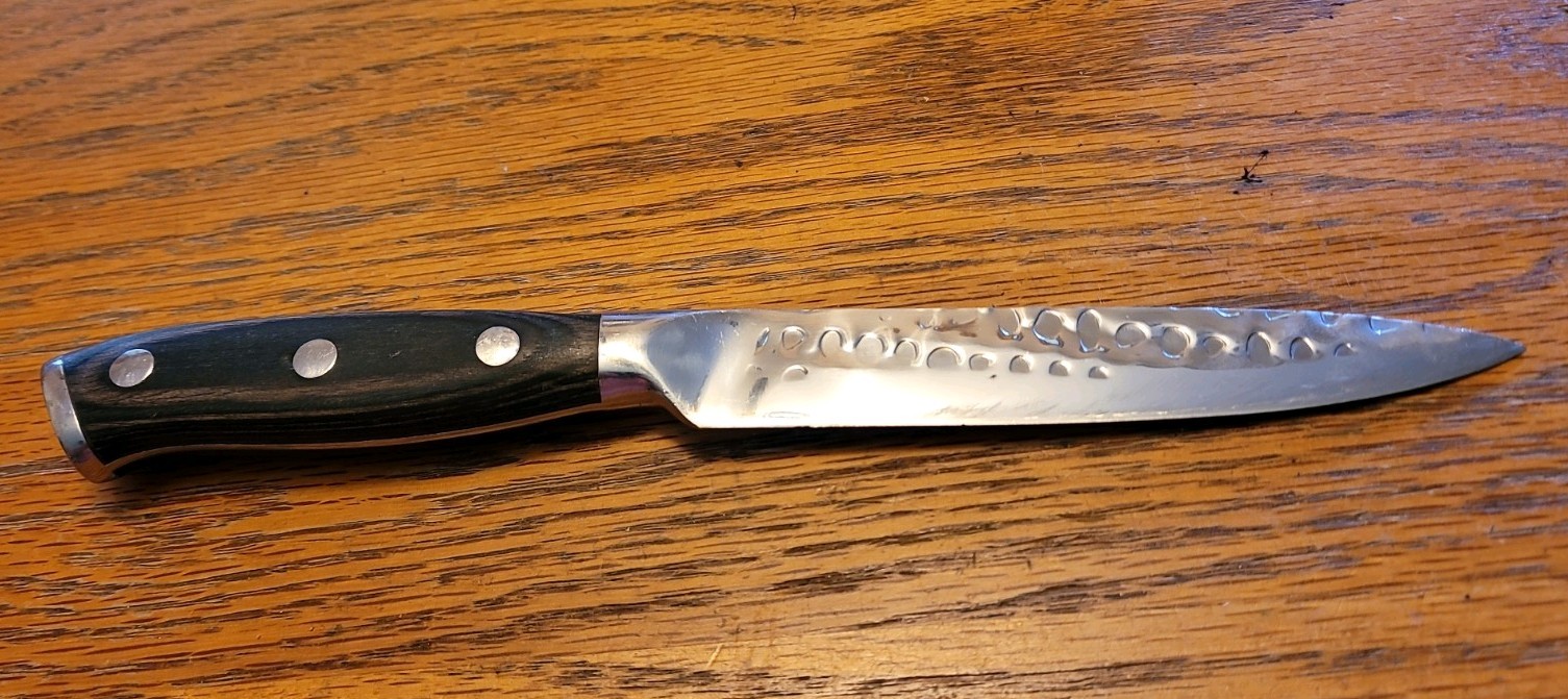 Tudoccy 5 Inch/ 13cm Kitchen Utility Knife. Preowned.