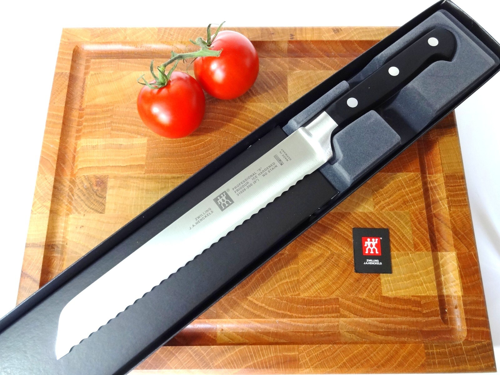 ZWILLING J.A. HENCKELS PROFESSIONAL-S 8″ Bread Knife-GERMANY 31026-203
