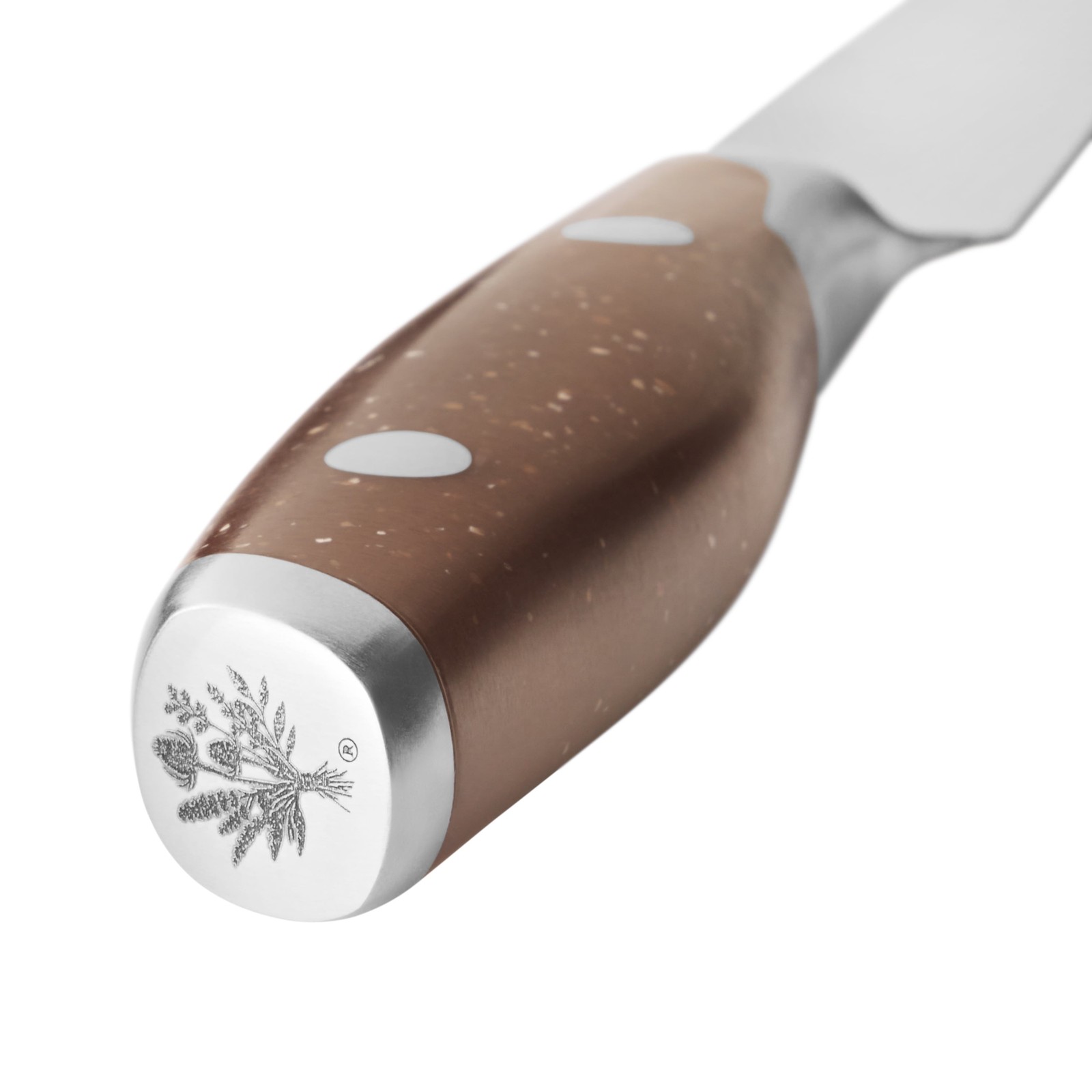 3-Piece Knife Set, Brown Speckle