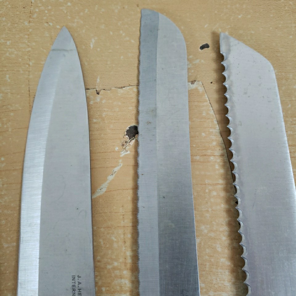 Lot Of 9 HENCKELS International Knife Set Mixed Chef, Bread, Steak, Utility
