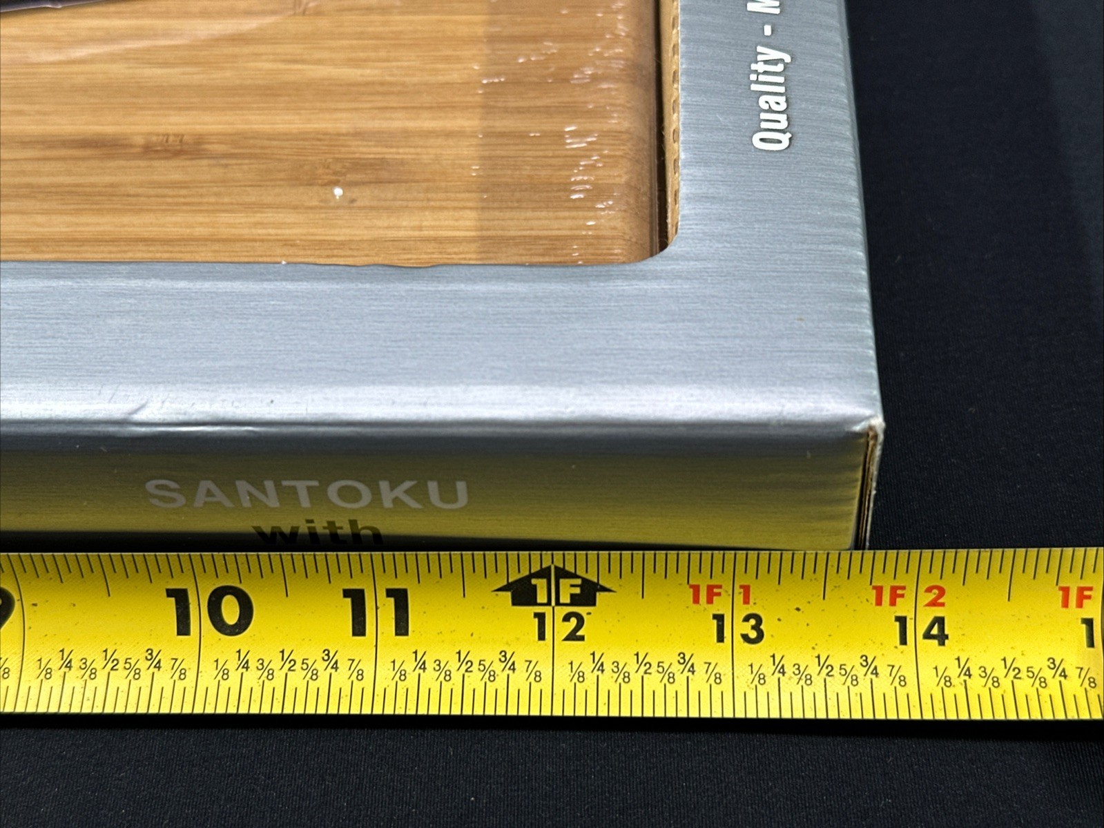 Wusthof Classic Cook’s Knife with Bamboo Cutting Board 4182/14cm