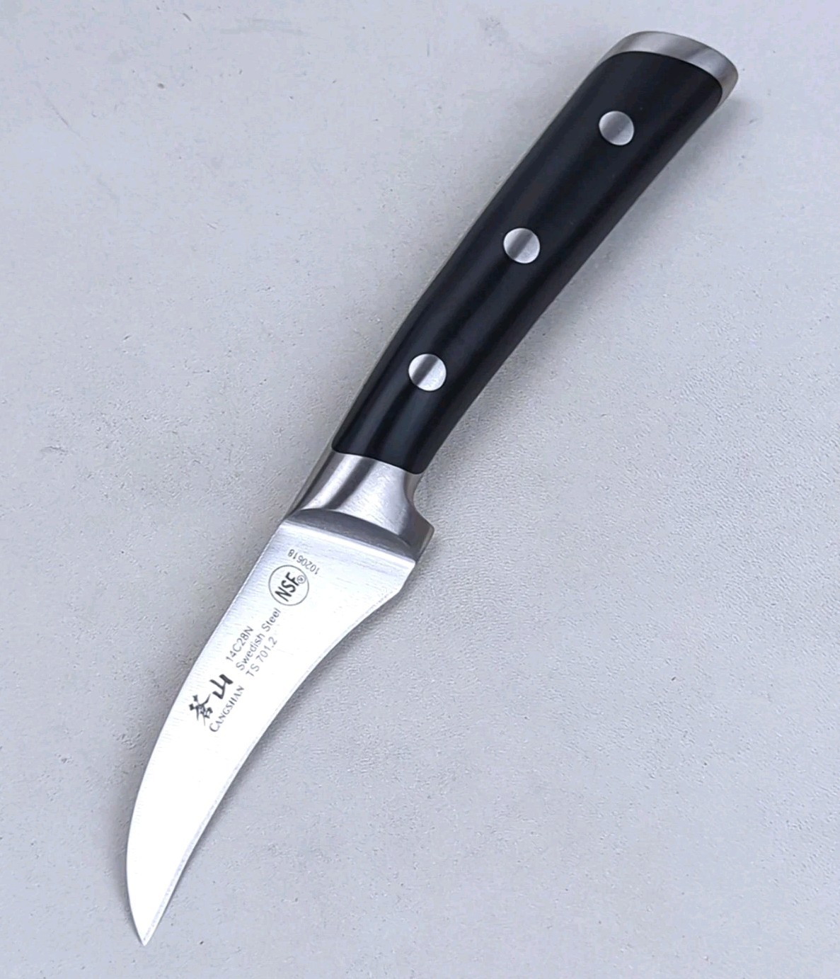 CANGSHAN TS Series 2.75″ PEELING Knife, Forged 14C28N SWEDISH Steel, #1020618