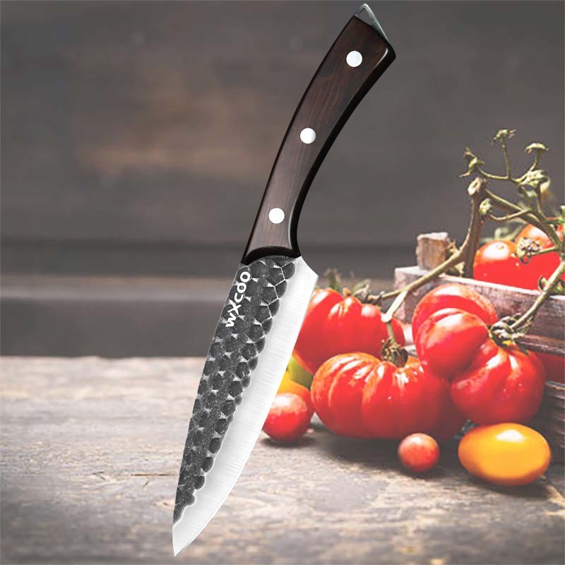 1-2PCS Professional Santoku Utility Knife Set Sharp Vegetable Chef Paring Knives