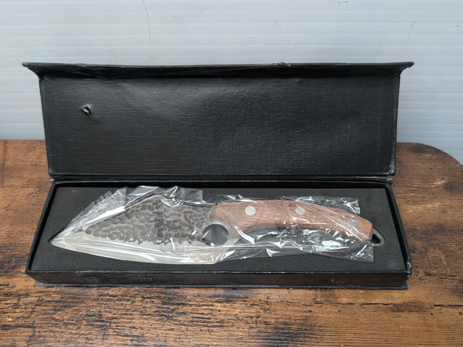 Haarko Premium Chef Knife 6.3” Blade Total Length 10.9” With Leather Sheath