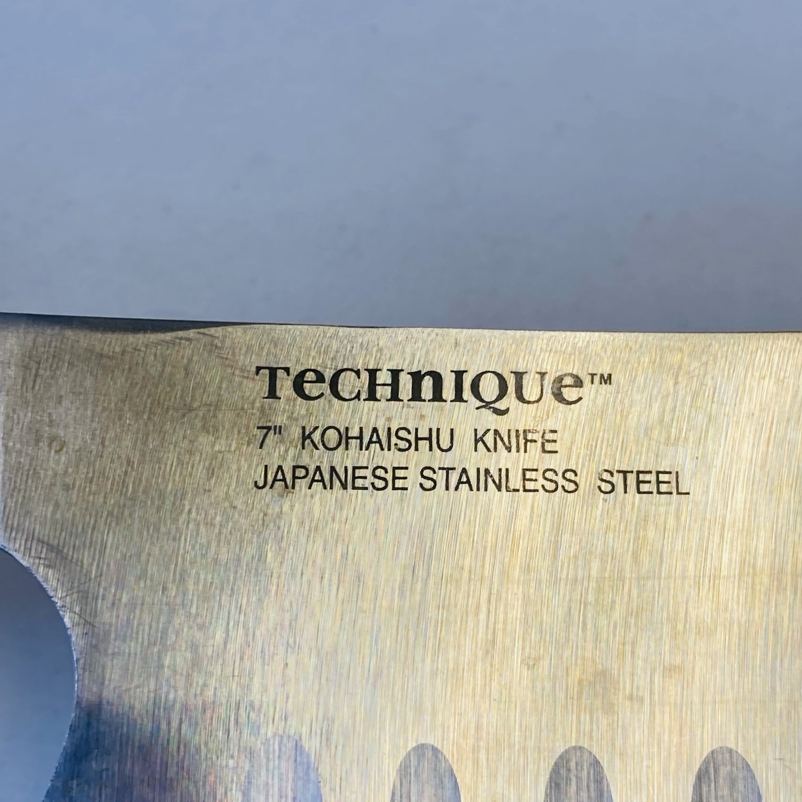 Technique 7″ Kohaishu Chefs Knife Japanese Stainless Steel