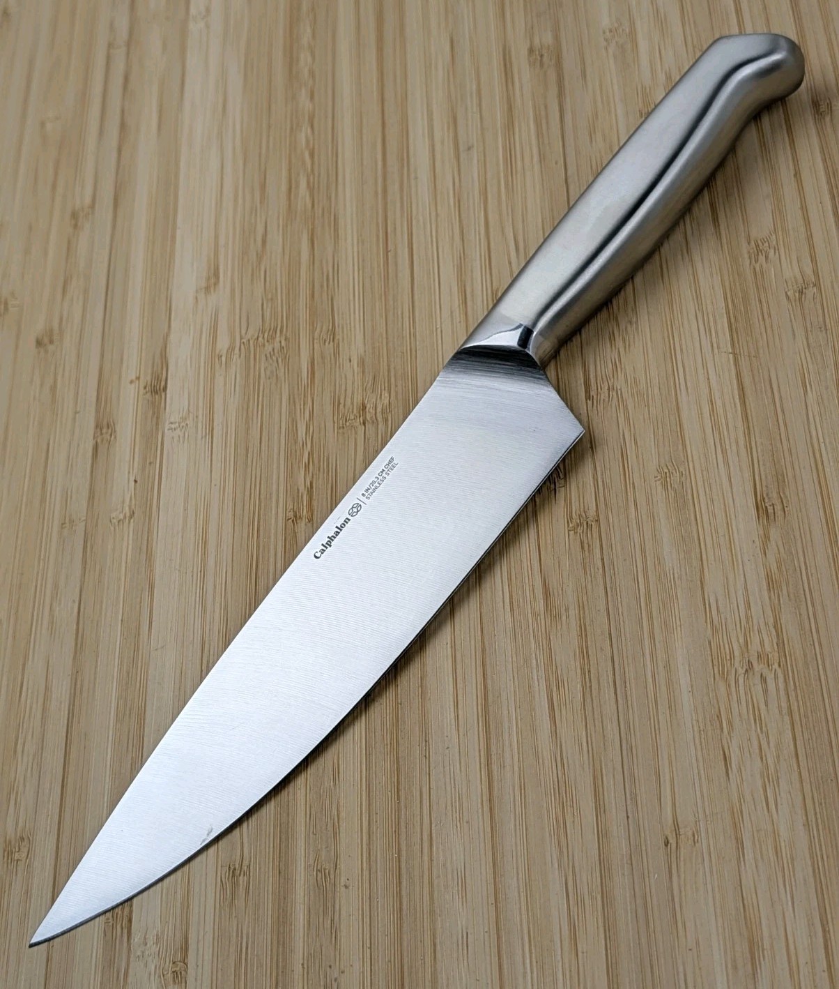 PREMIER by Calphalon 8-in CHEF’S Knife, FORGED Blade, STAINLESS Handle, KN4008N