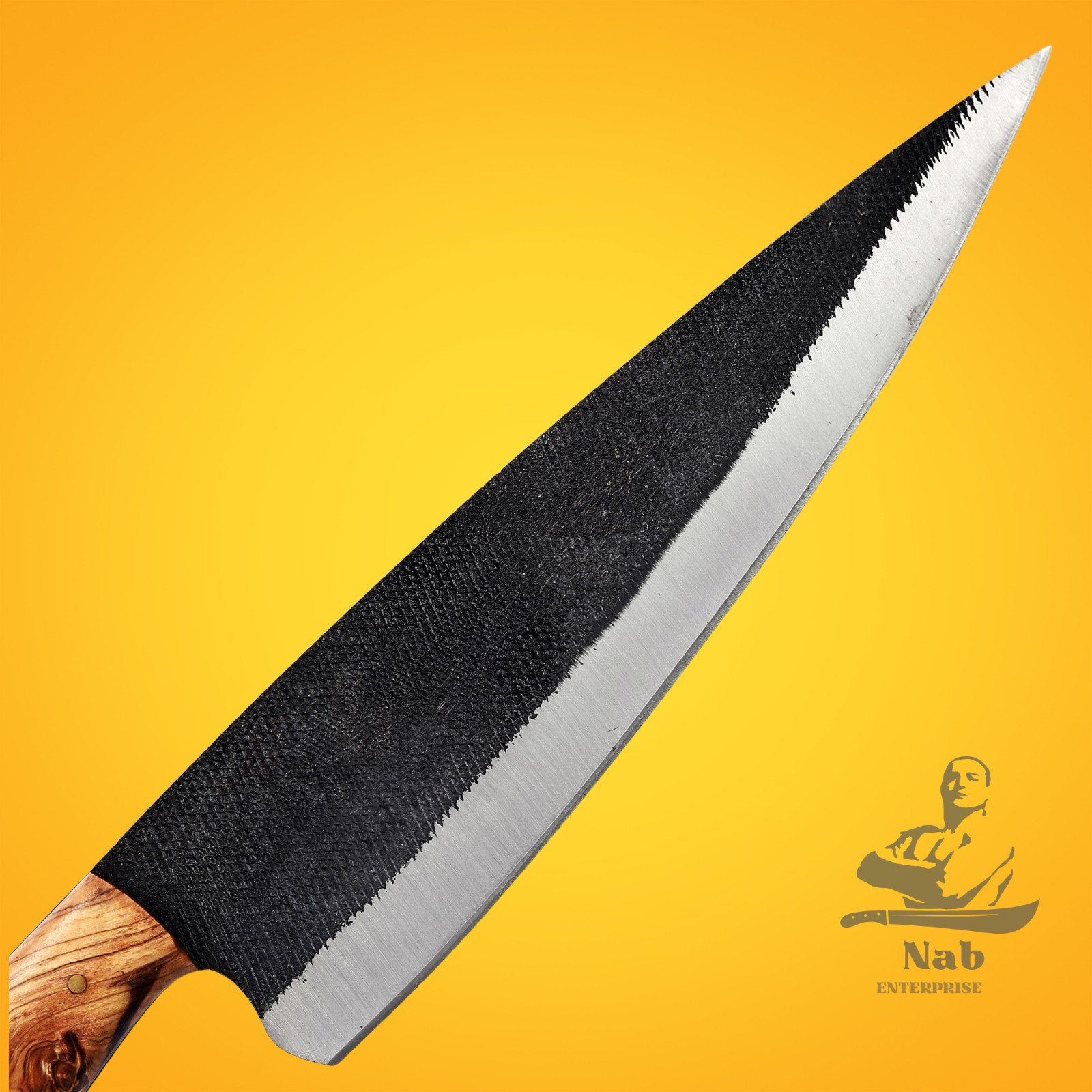 Handmade Damascus Chef Knife Hand Forged Japanese Bunka Kitchen Knife Full Tang