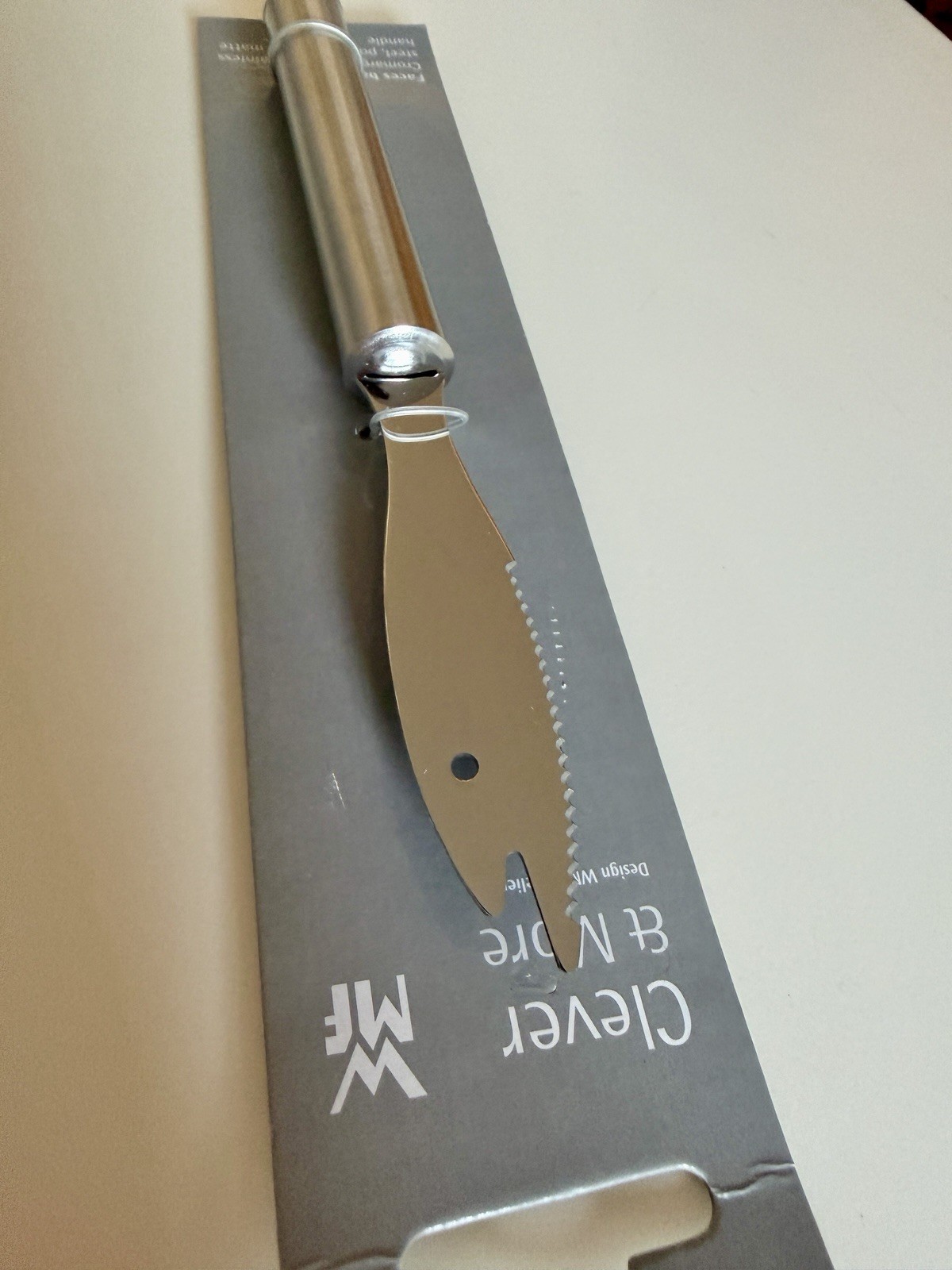 WMF Clever & More Bar Knife Serrated Cromargan 18/10, Polished/Matte, 0686834040
