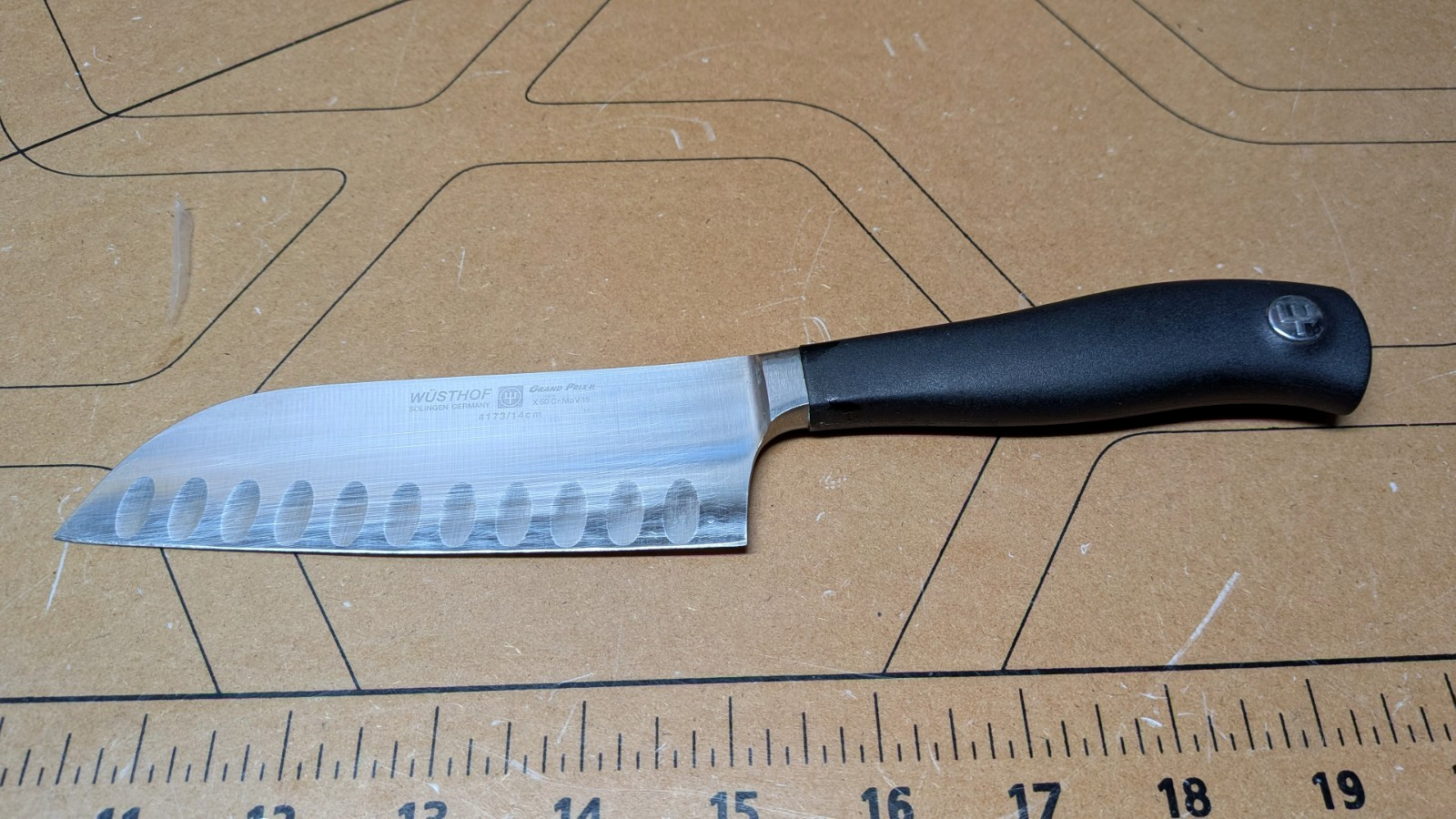 WUSTHOF GRAND PRIX 2 (ii) 4173 – 14cm SANTOKU Knife Made in Solingen Germany