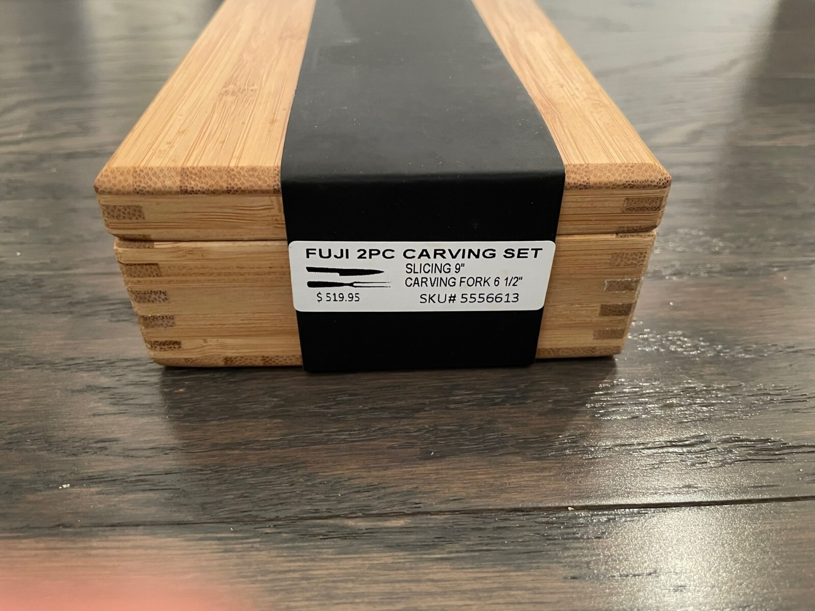 Shun Fuji Carving Knives, Set of 2: SGE0704 & SGE0709 w artisan box PREMIUM LINE