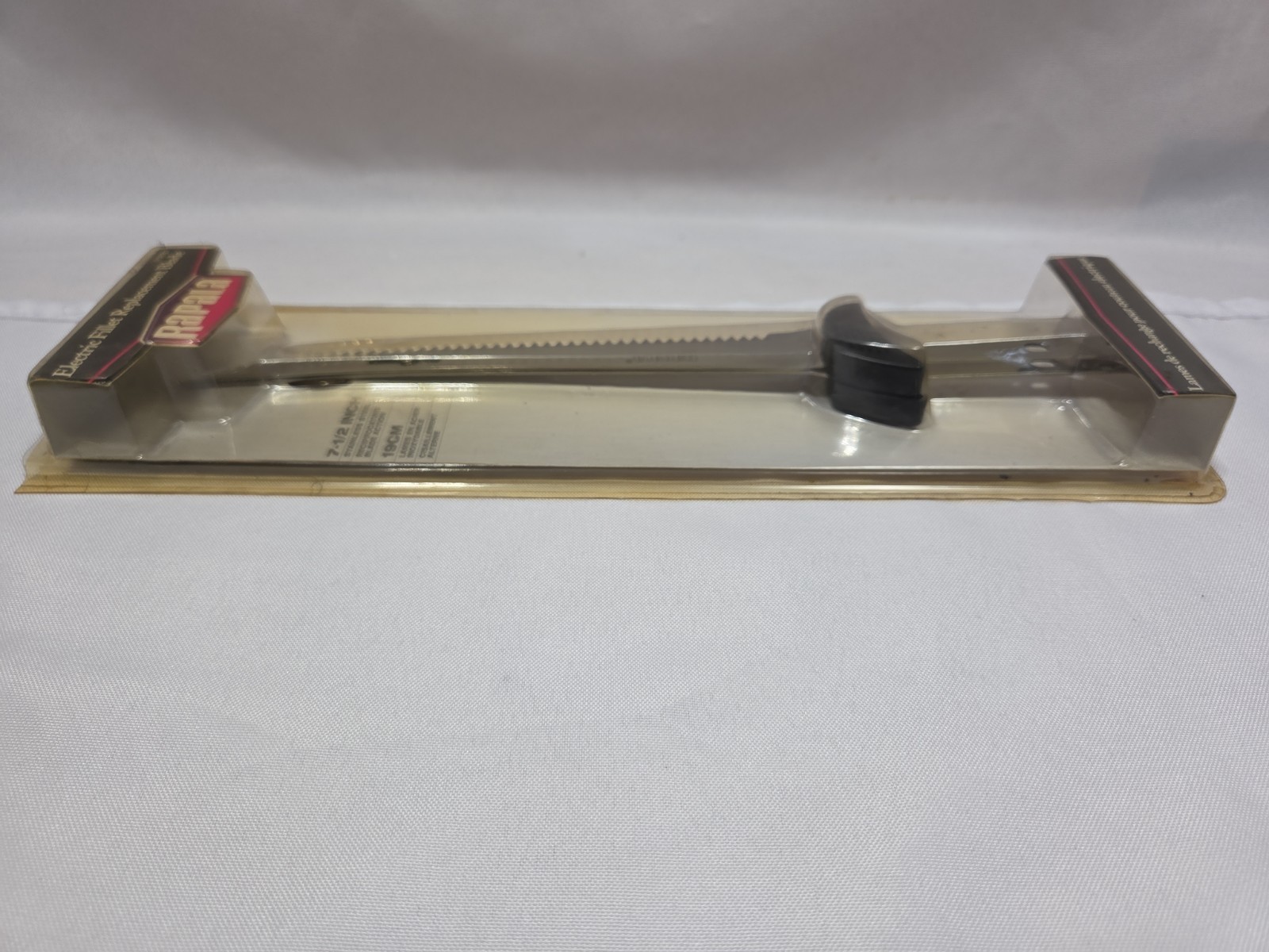 Rapala 7.5 Inch Electric Fillet Knife Replacemet Blade | REFB7 New Cut Top