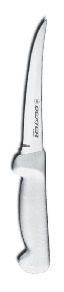 Dexter Russell Curved Flexible 6″ Boning Knife w/ White Handle DEX-232